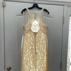 Ralph Lauren Lace Maxi Length Dress